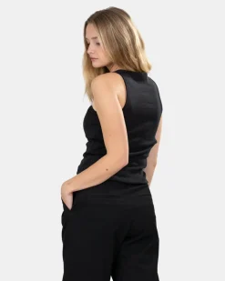 Tank Top Sort Dame