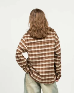 Ternet Flannel Shirt Brown