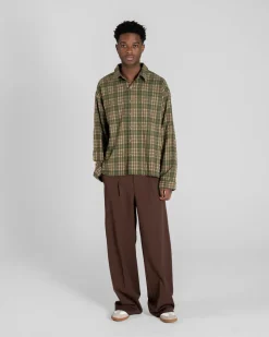 Ternet Flannel shirt Green