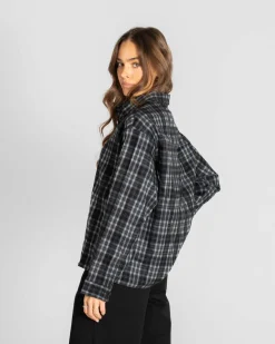 Ternet Flannel Shirt grey