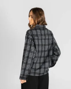 Ternet Flannel Shirt grey