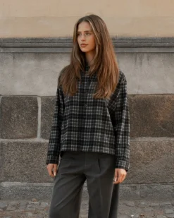 Ternet Flannel Shirt grey