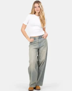 T-shirt With Fitted Sleeves White